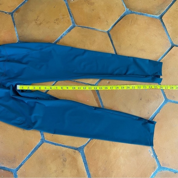 Aday Leggings Womens Small S Gray Crop Roll Stretch Pull On Adjustable Waist - Picture 9 of 9